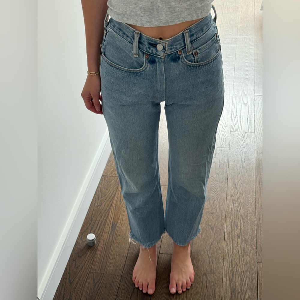 Vintage Levi's Light Blue Ankle Jeans